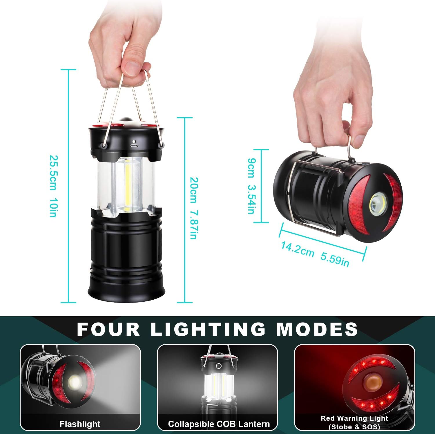 Detalle de Camping Lantern 2-Pack