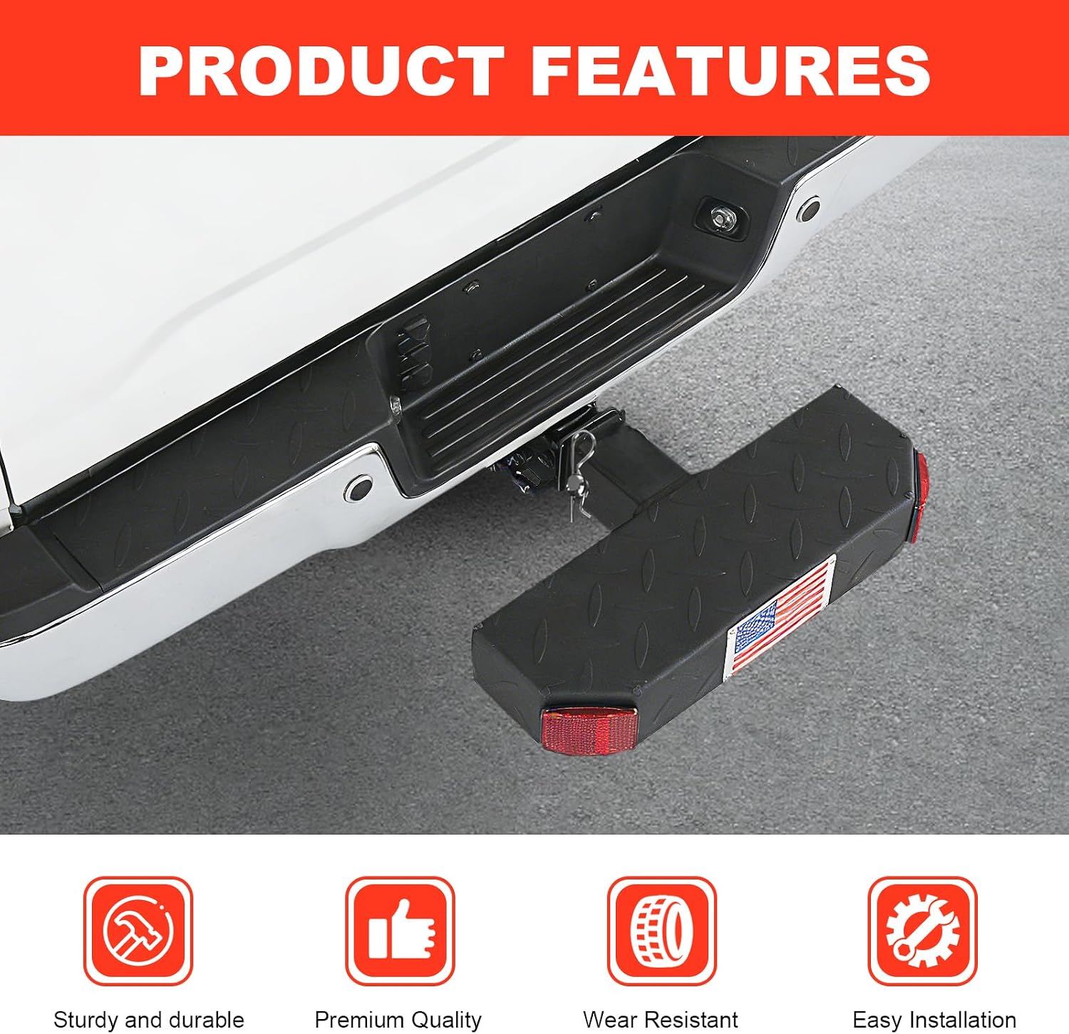Detalle 1 de DICMIC Hitch Step for 2-Inch Receivers