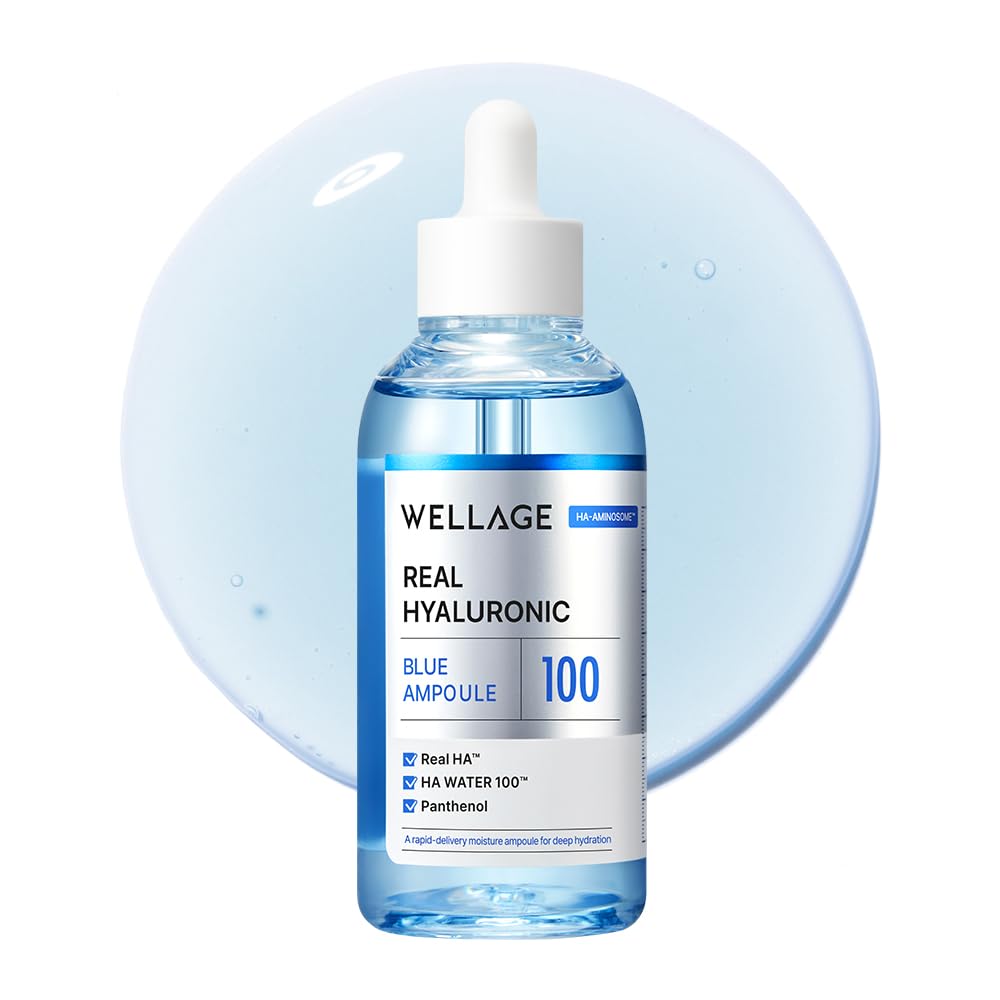 Detalle de WELLAGE Real Hyaluronic Blue Ampoule 100 (2nd Gen) Review