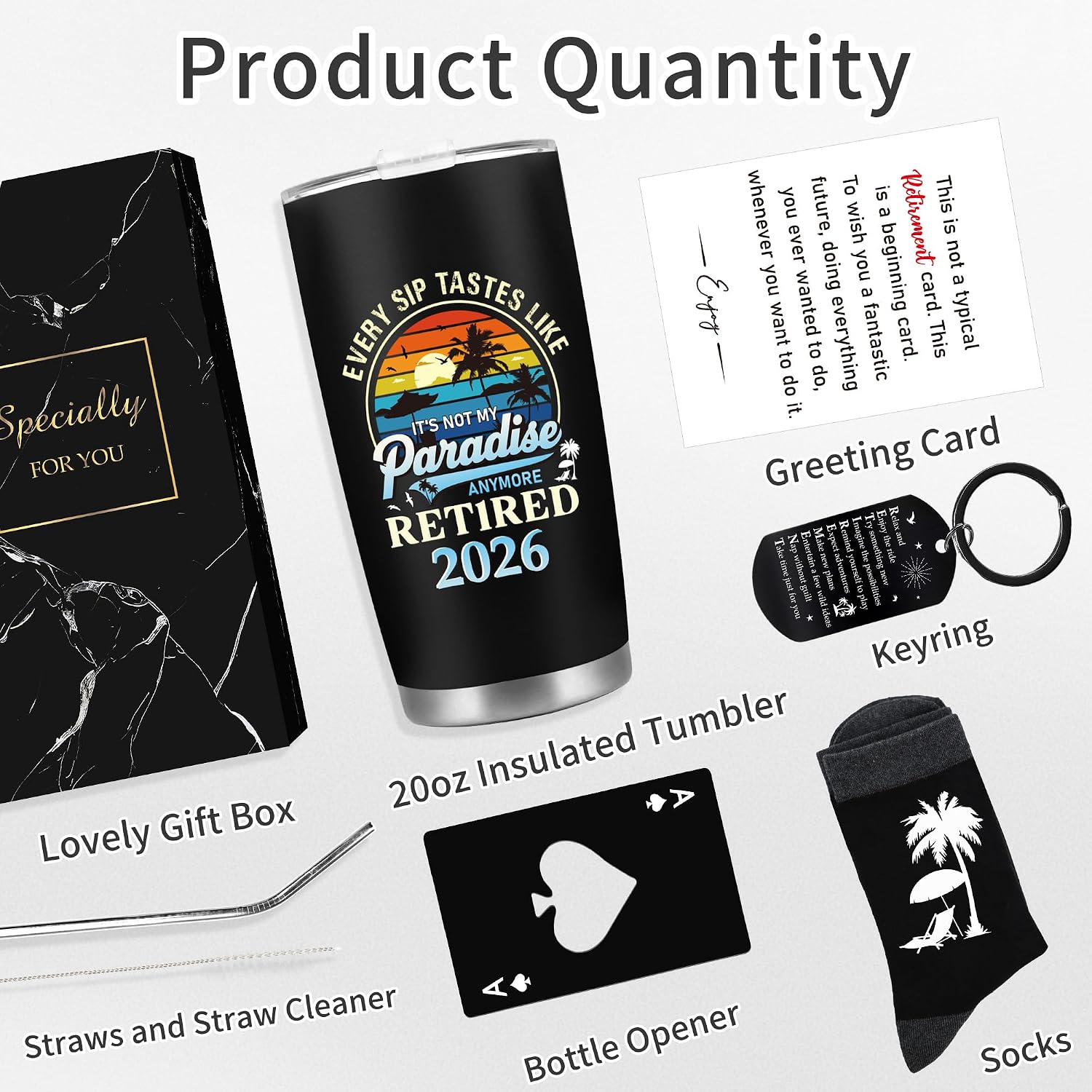 Thumbnail 2 de Retirement Gifts for Men: Relaxed New Chapter Gift Set