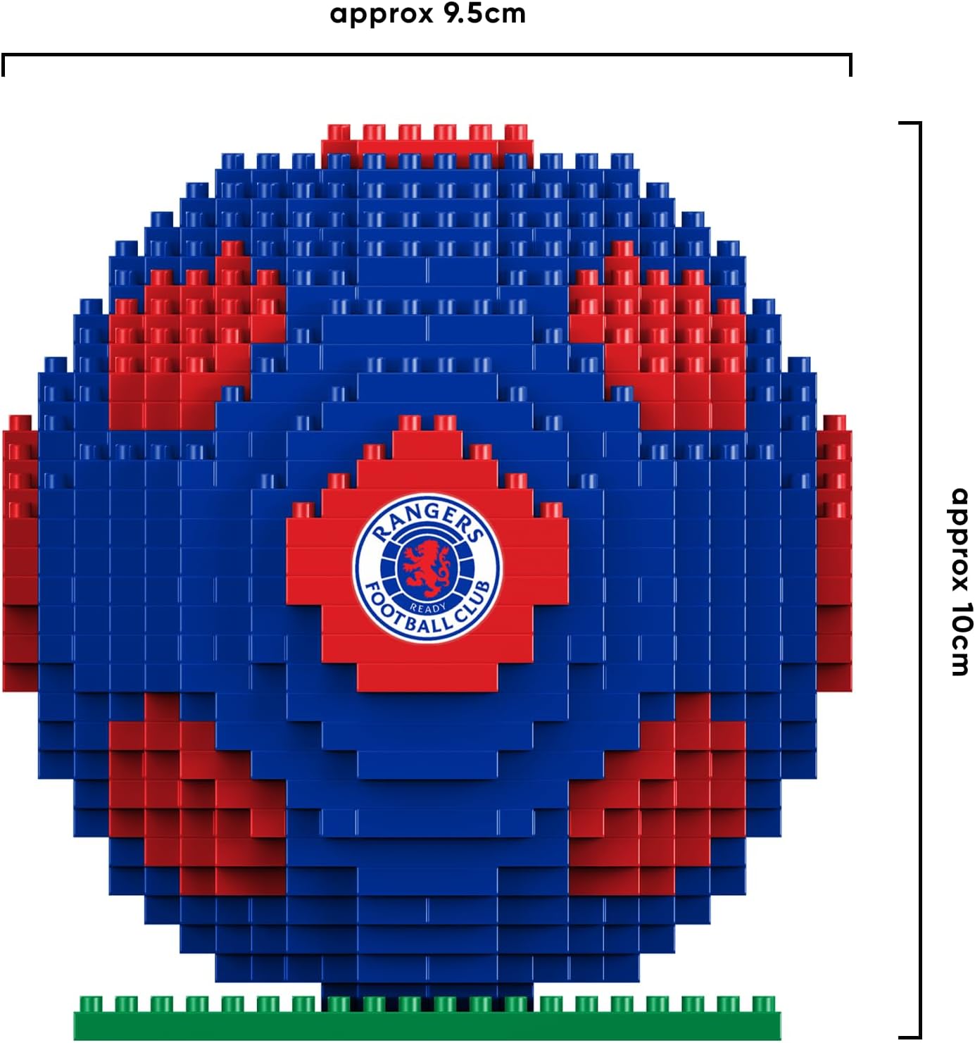 Thumbnail 3 de FOCO BRXLZ Rangers FC – licencjonowany model piłki, 687 elementów