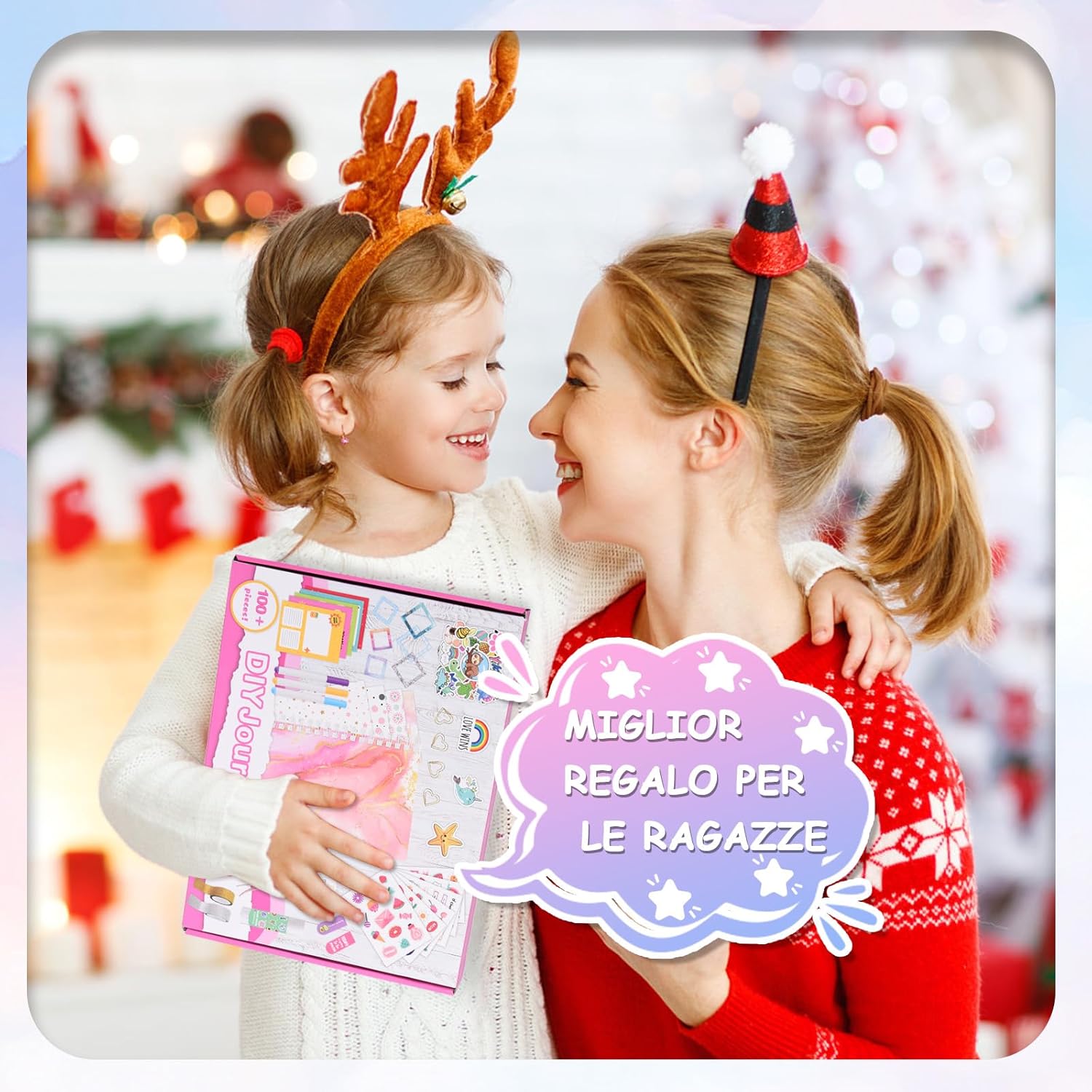 Thumbnail 6 de Herenear Kit scrapbooking 92 pezzi per journaling creativo 🎨