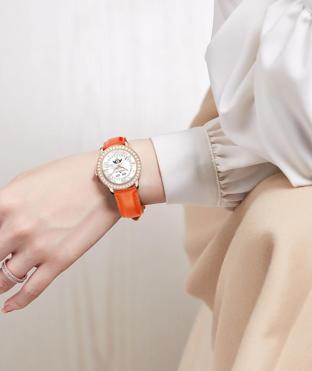 Thumbnail 4 de BINLUN Leather Watch Strap 12–22mm: Premium Calfskin, Quick Release, Multicolour