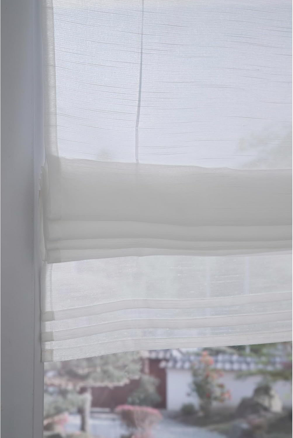 Thumbnail 5 de GARDINIA Store Japonais Voile Transparent – 50 x 140 cm, blanc, passants