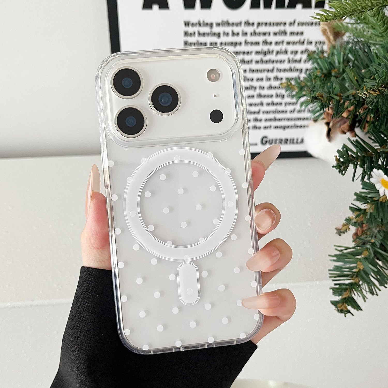 Detalle 1 de ZTOFERA Magnetische Hülle iPhone 17 Pro 6,3 Zoll