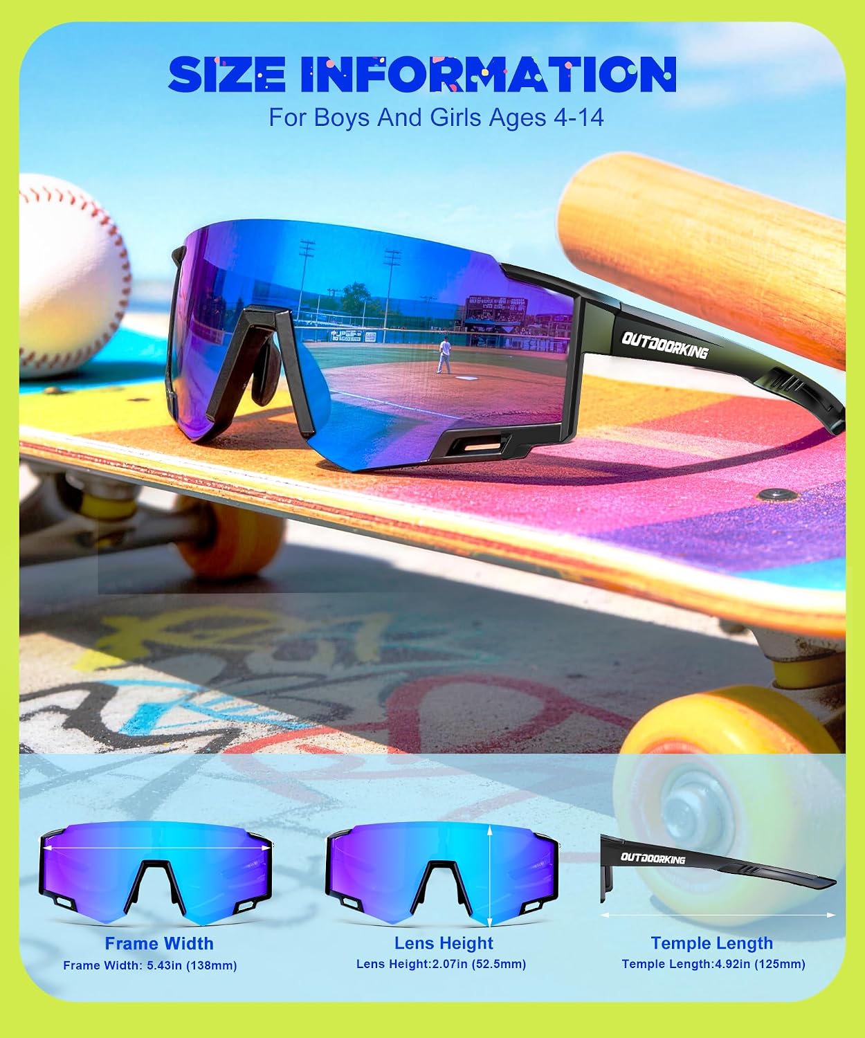 Detalle 2 de NSSIW Kids Sunglasses 3-Pack