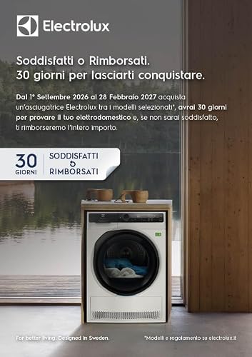Detalle de Electrolux Asciugatrice EW7H58GY: 8 kg con pompa di calore e connettività app