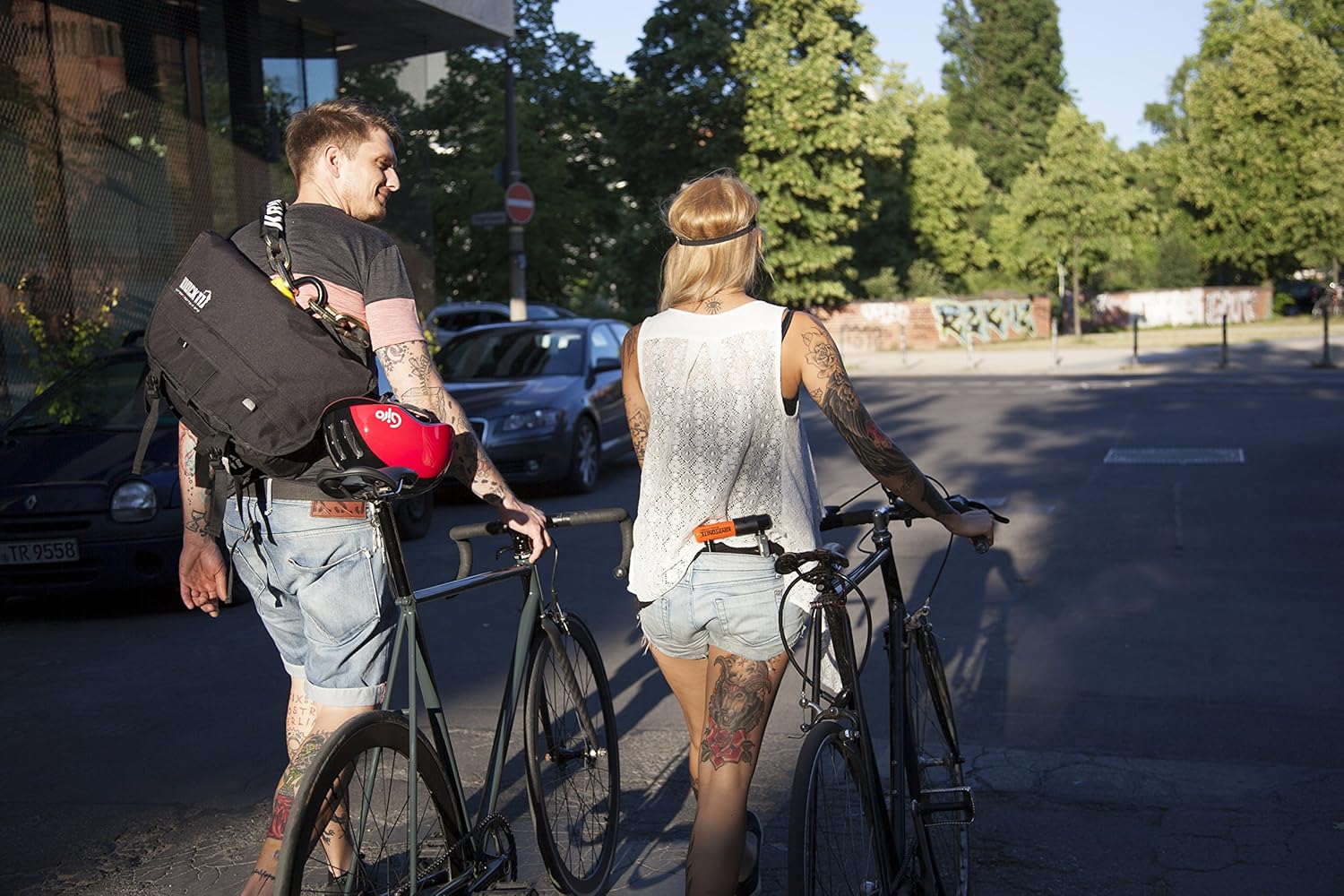 Thumbnail 3 de Kryptonite Catena Keeper 785 con lucchetto integrato, 6 x 65 cm, blu