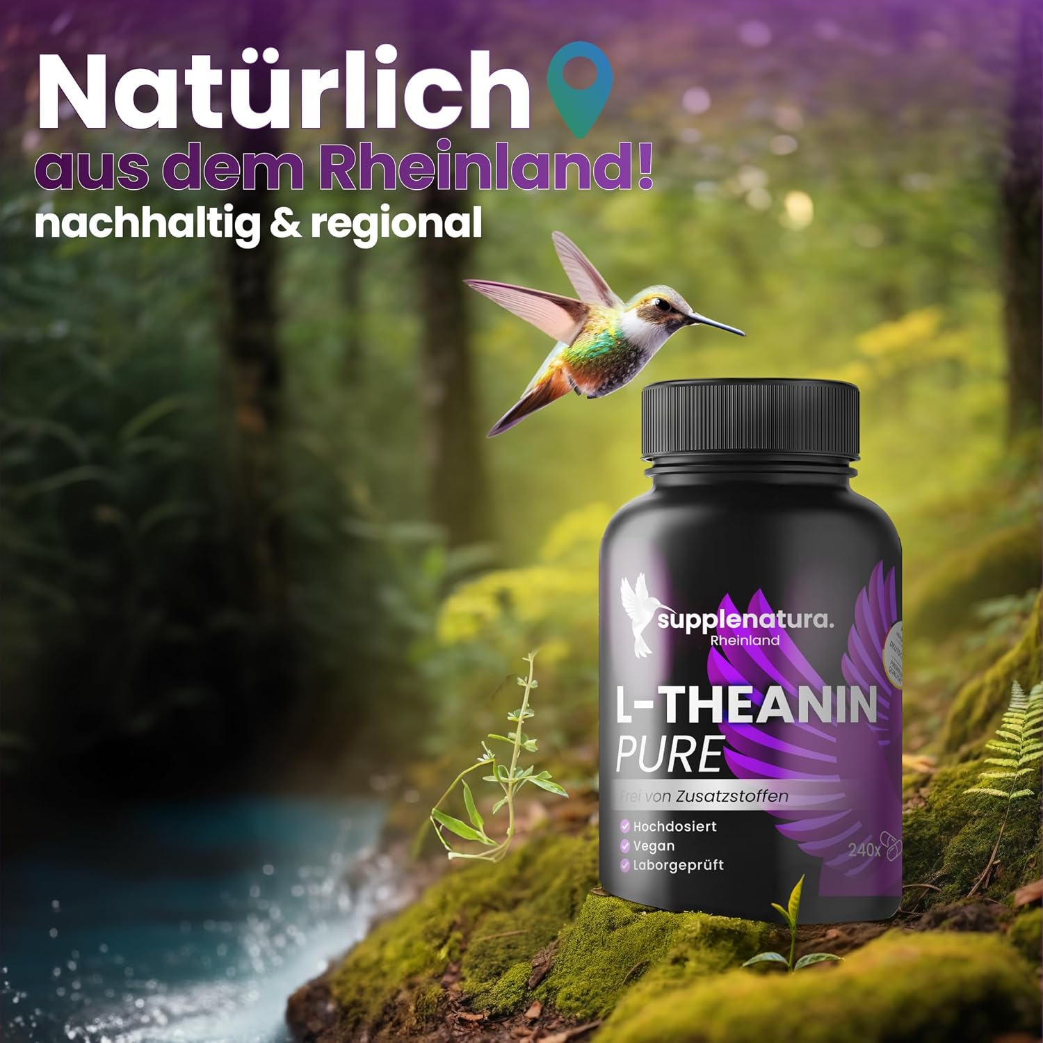 Thumbnail 5 de SUPPLENATURA L Theanin 200mg 240 Kapseln