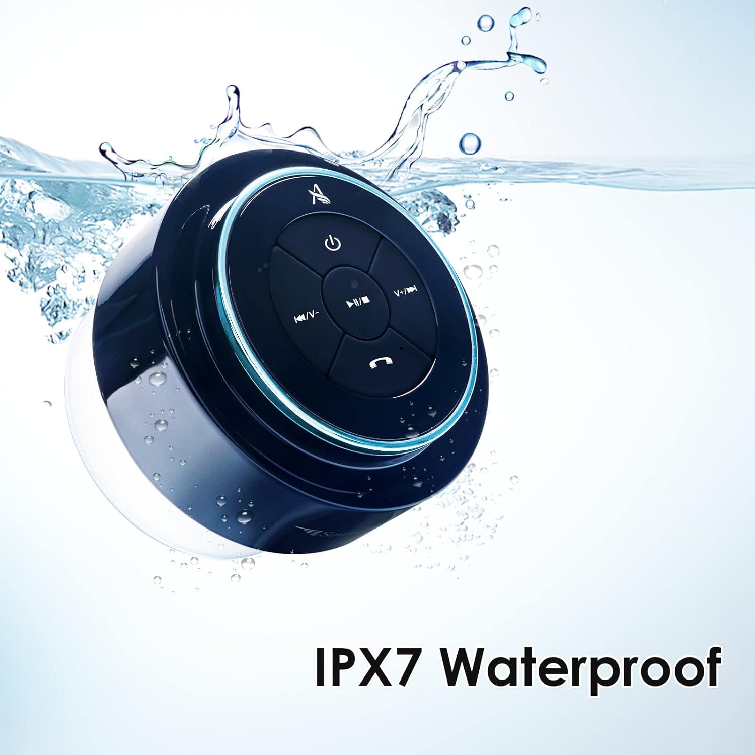 Thumbnail 5 de Xleader Pro Shower Speaker (Upgraded) – IPX7 Waterproof Bluetooth Speaker with 8W Sound and 15H Playtime
