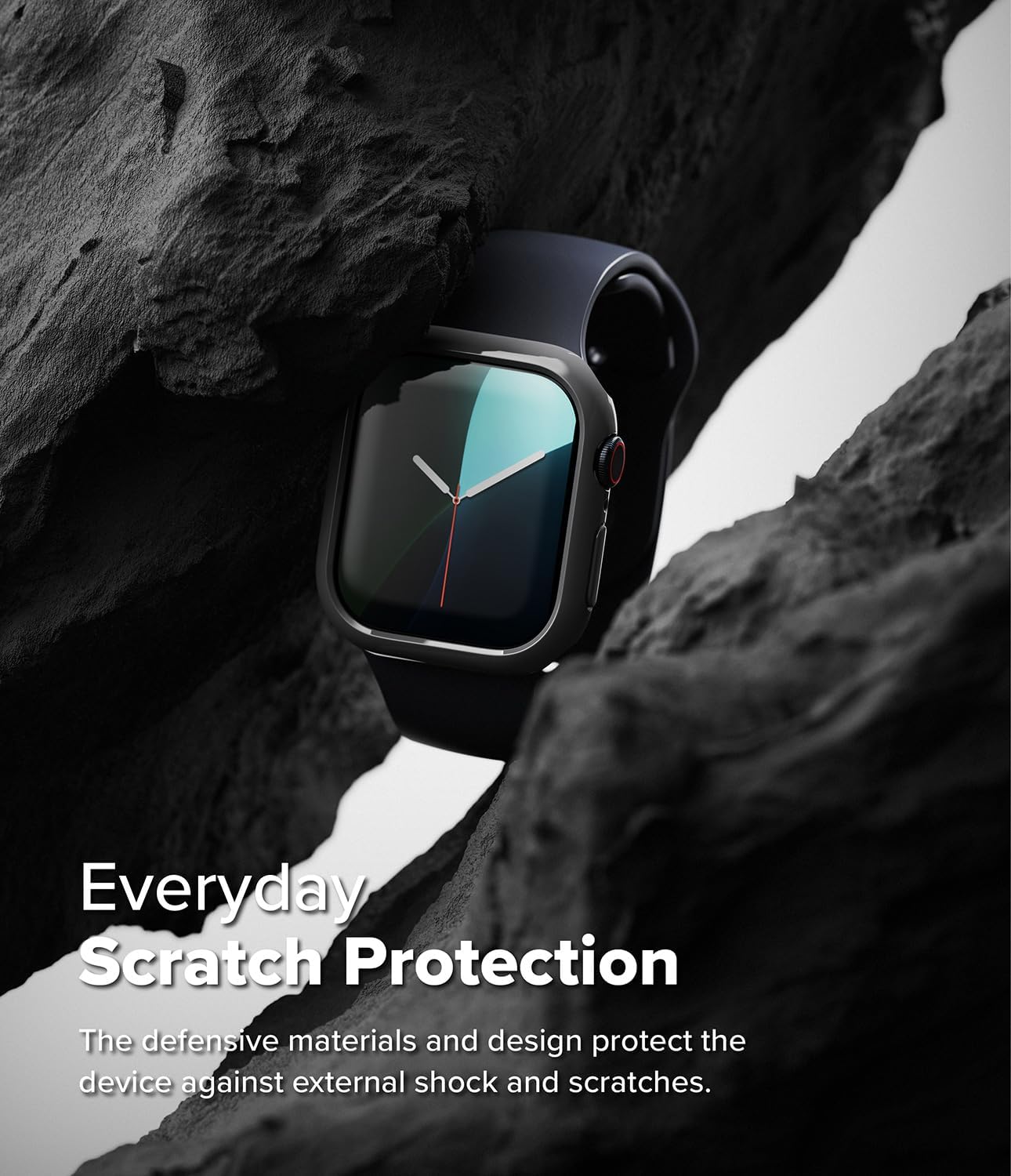 Thumbnail 5 de Ringke Slim for Apple Watch 42mm Case (Series 11/10) – 2 Pack, Clear & Dark Gray