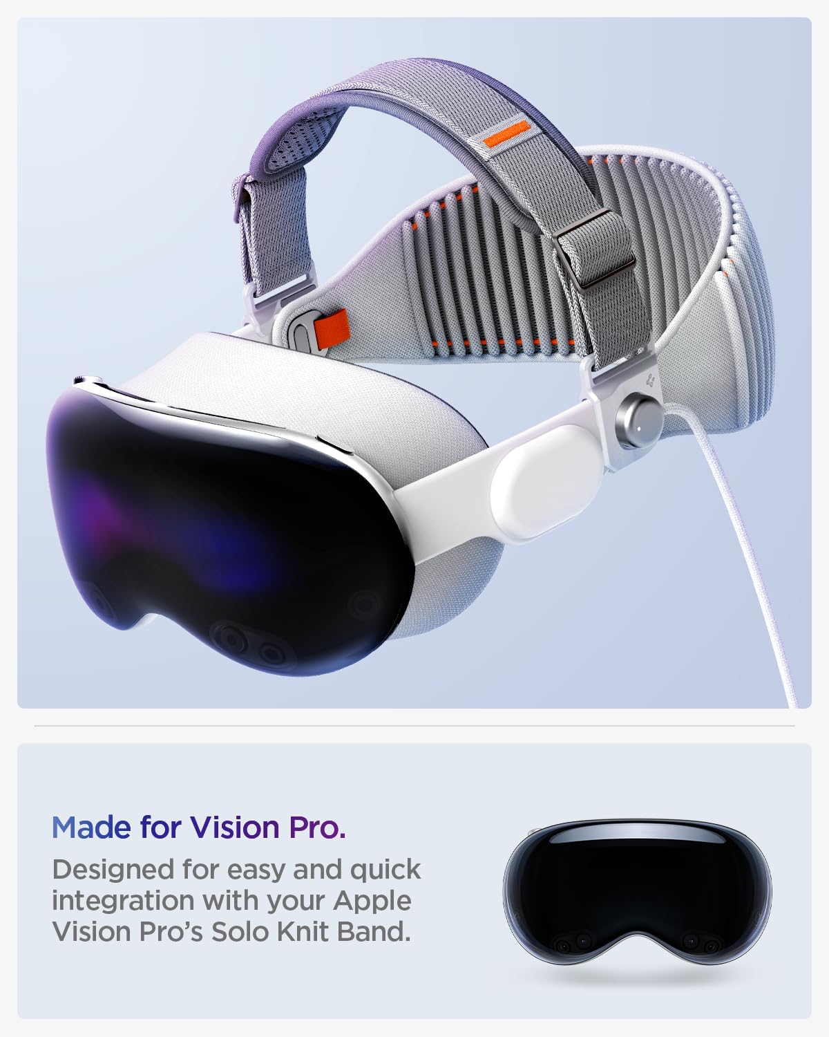 Thumbnail 1 de Spigen DR210 bandeau rembourré pour Apple Vision Pro M2