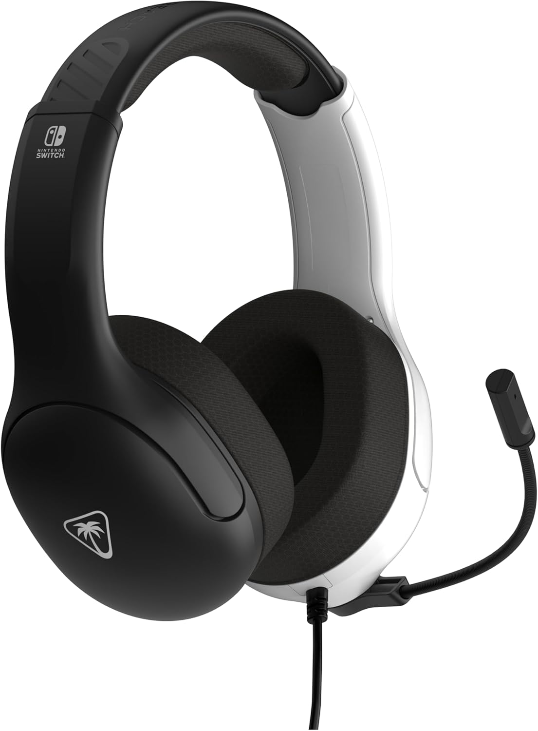 Thumbnail 2 de Turtle Beach Airlite Fit Nero e Bianco: cuffie da gioco cablate per Nintendo Switch con microfono Flip to Mute