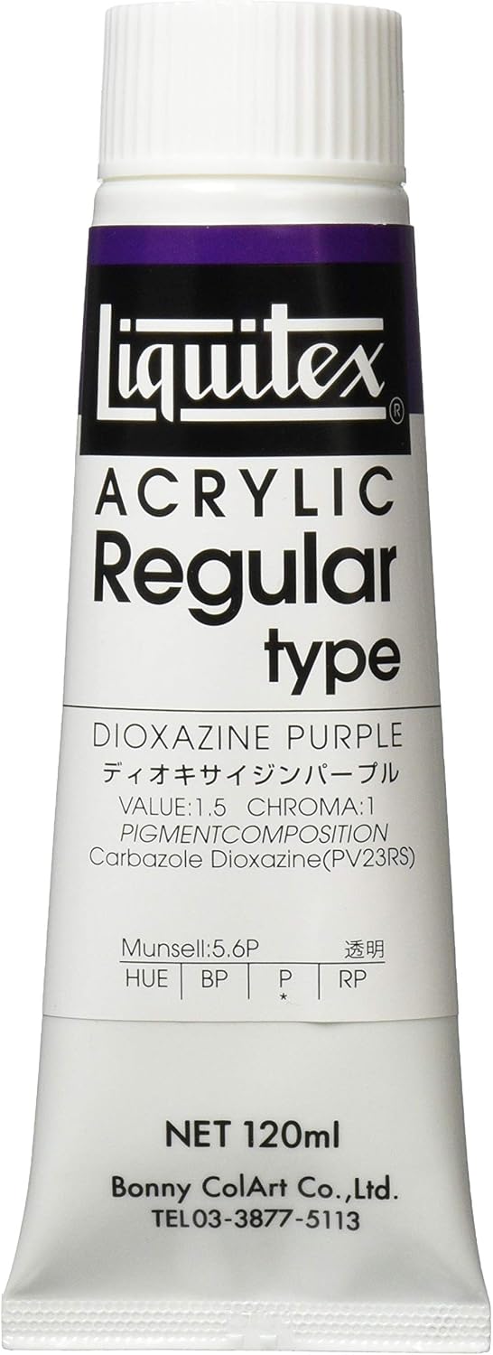 Detalle 2 de リキテックス 56 レギュラータイプ アクリル絵具 アイボリーブラック 120ml