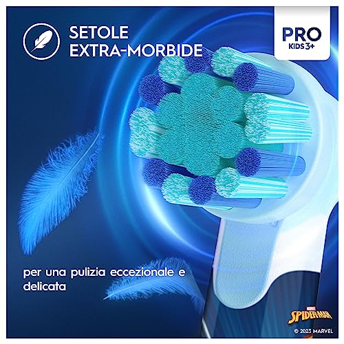 Thumbnail 5 de Oral-B Spazzolino Elettrico Pro Kids Marvel Spider-Man: cura del sorriso per i più piccoli