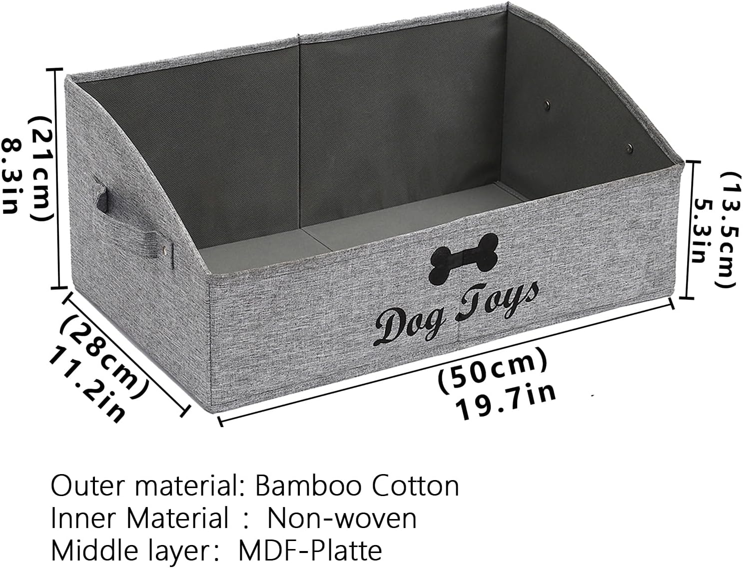 Thumbnail 3 de Geyecete Large Dog Toy Bin 2-Pack