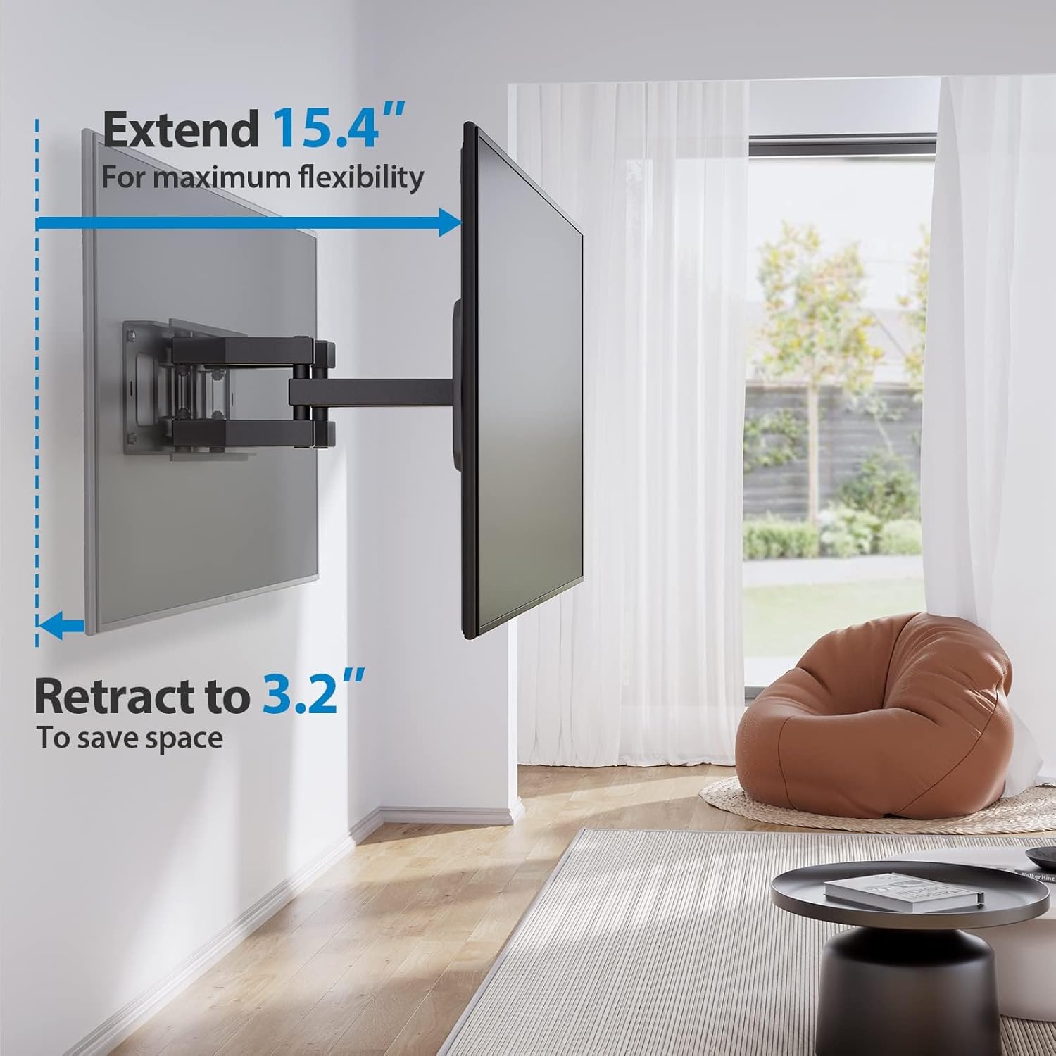 Detalle 2 de Pipishell PILF8 TV wall mount 100 lbs