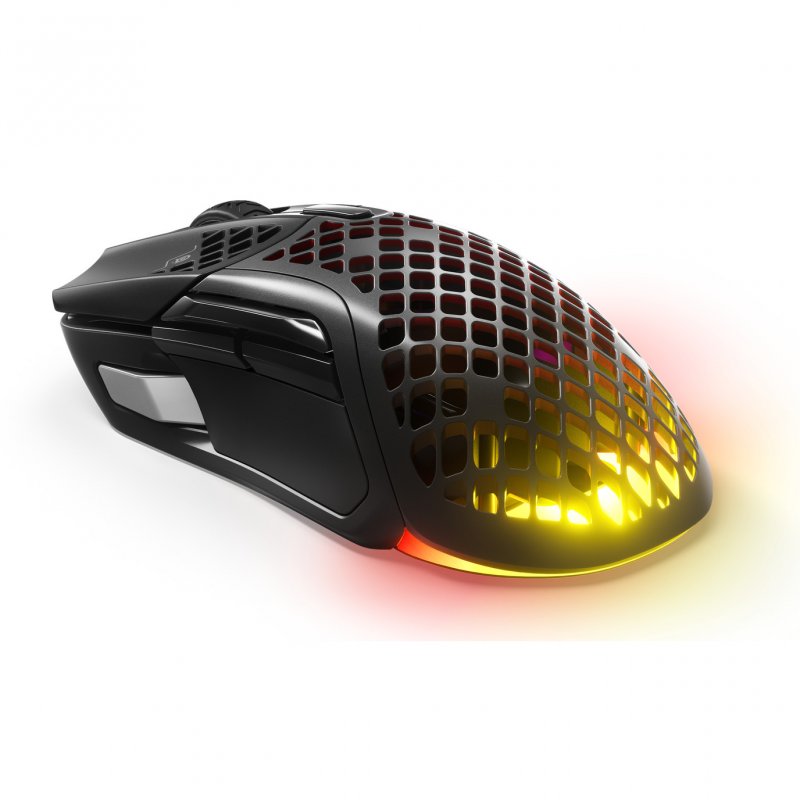 Detalle de SteelSeries Aerox 5 Wireless ratón gaming 18.000 DPI 🖱