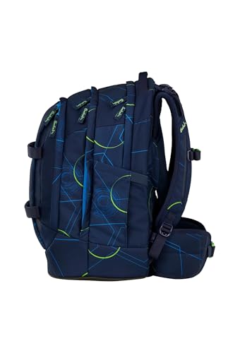 Detalle de Satch Schulrucksack Pack Blue Tech – Dunkelblau, 30 L