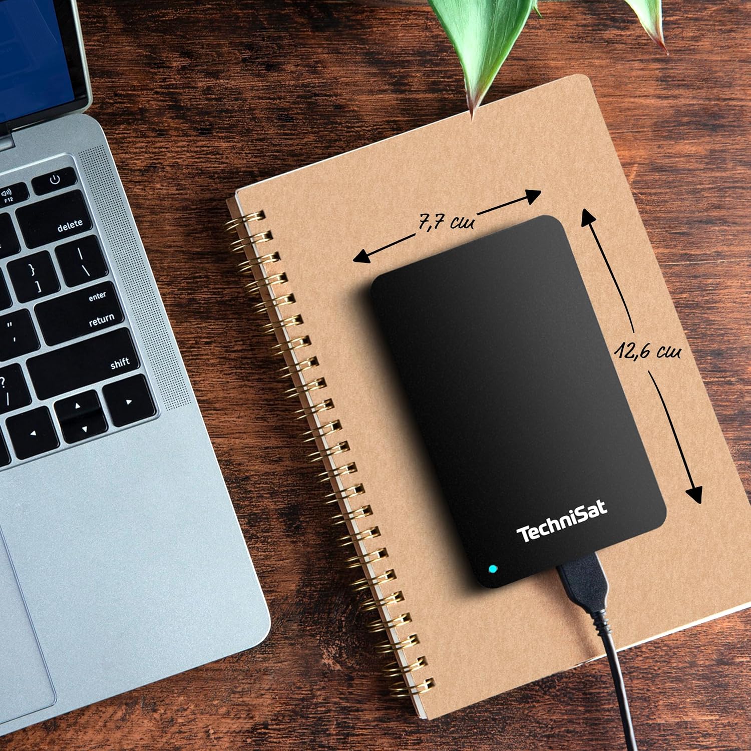 Thumbnail 4 de TechniSat Streamstore 24 2.5-Inch USB 3.2 External Hard Drive, 1TB