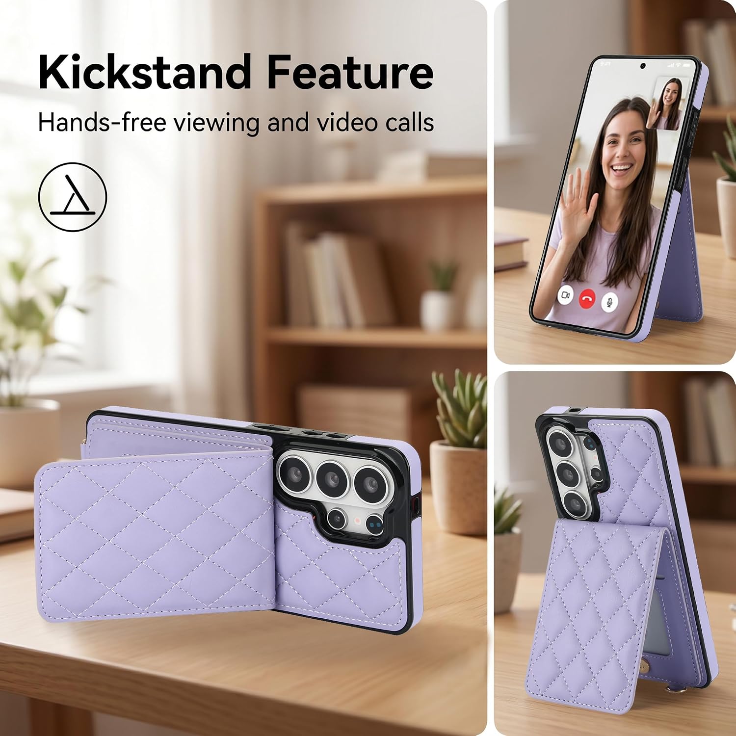 Detalle de GOWESAL Wallet Case for Samsung Galaxy S26 Ultra