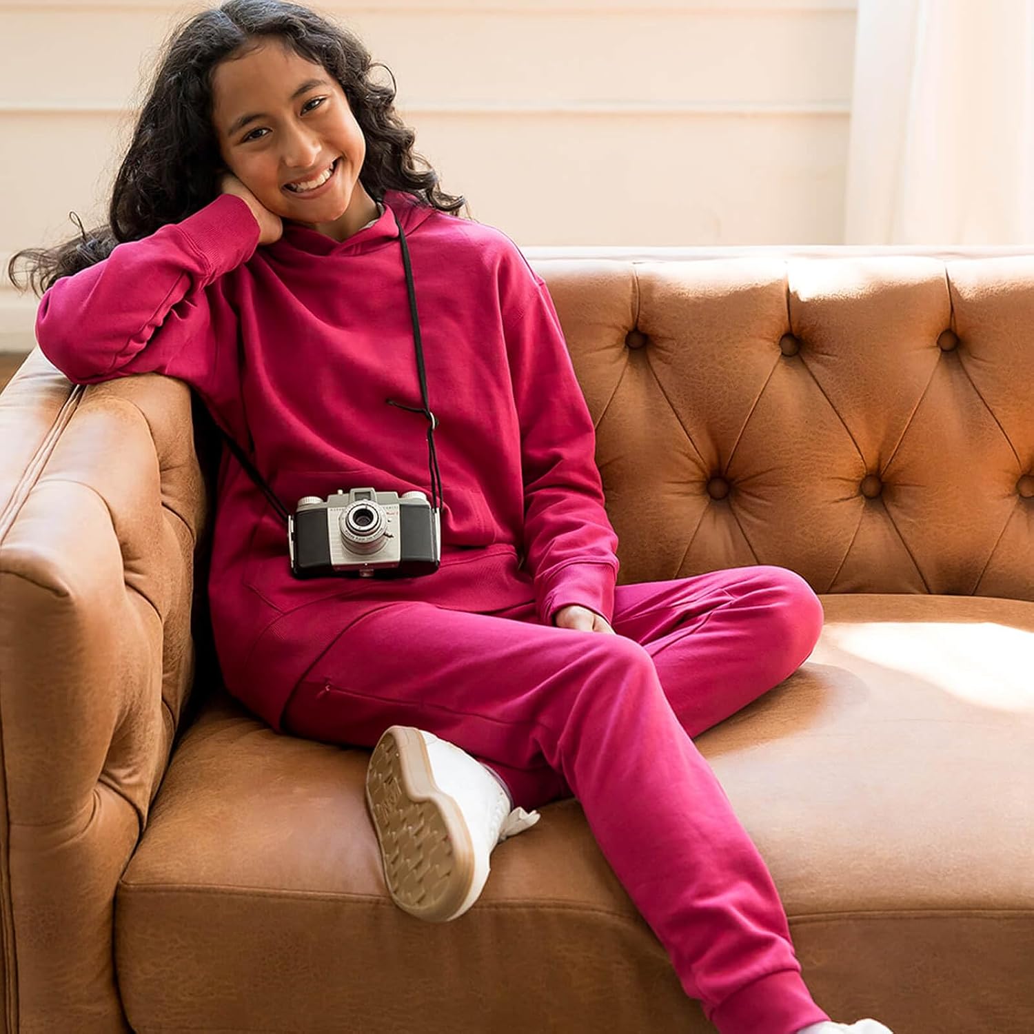 Detalle 1 de Mightly Kids' Jogger Sweatpants in Organic Cotton