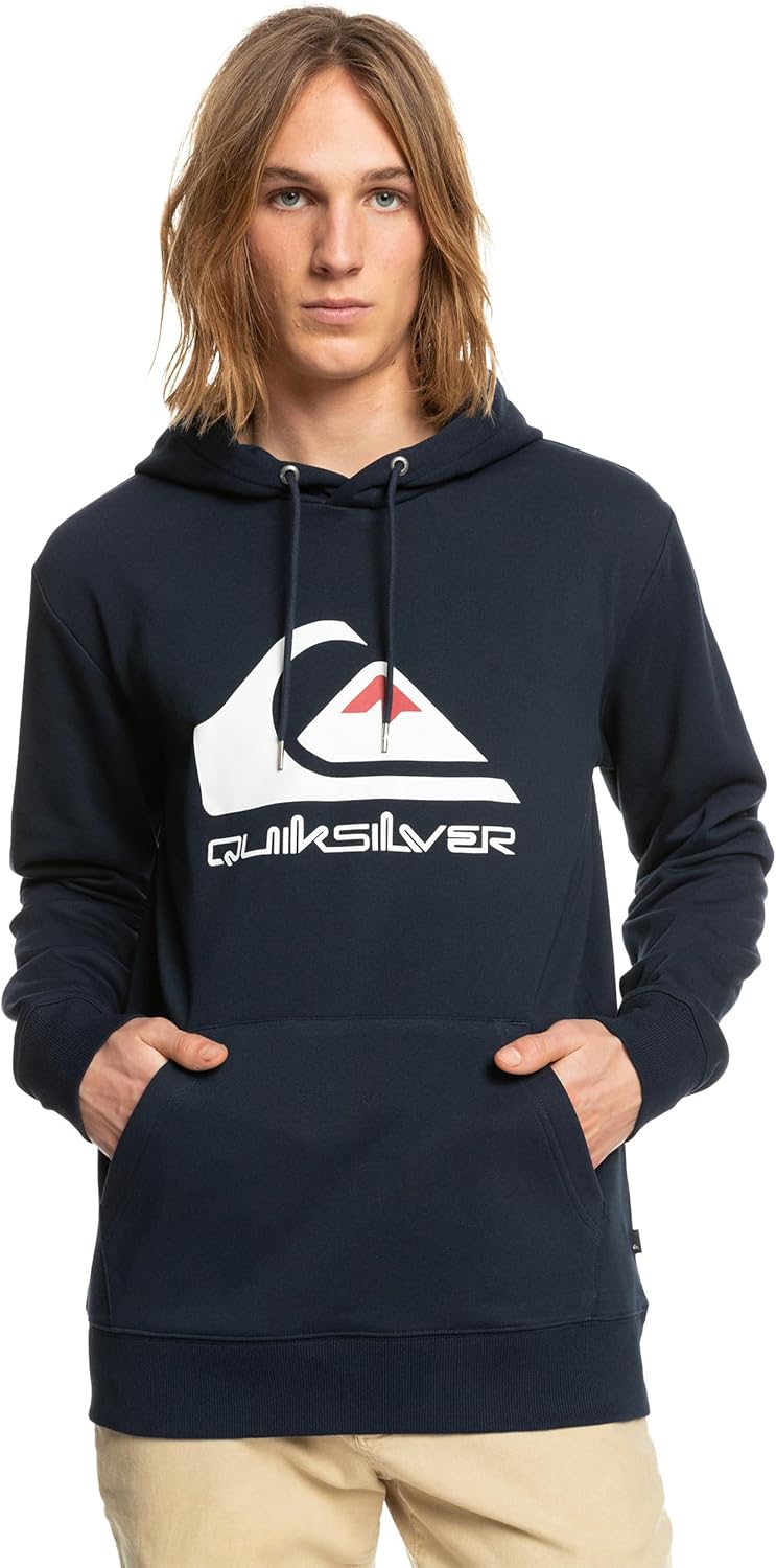 Detalle de Quiksilver Big Logo Hoodie Pullover Homme
