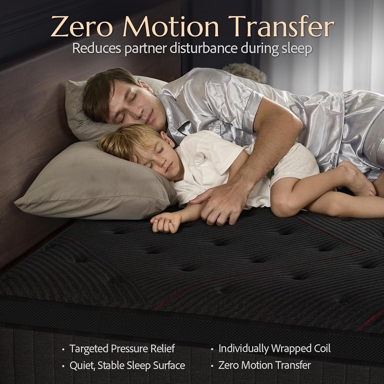 Detalle 1 de ZLNDR Hybrid Mattress 12-Inch