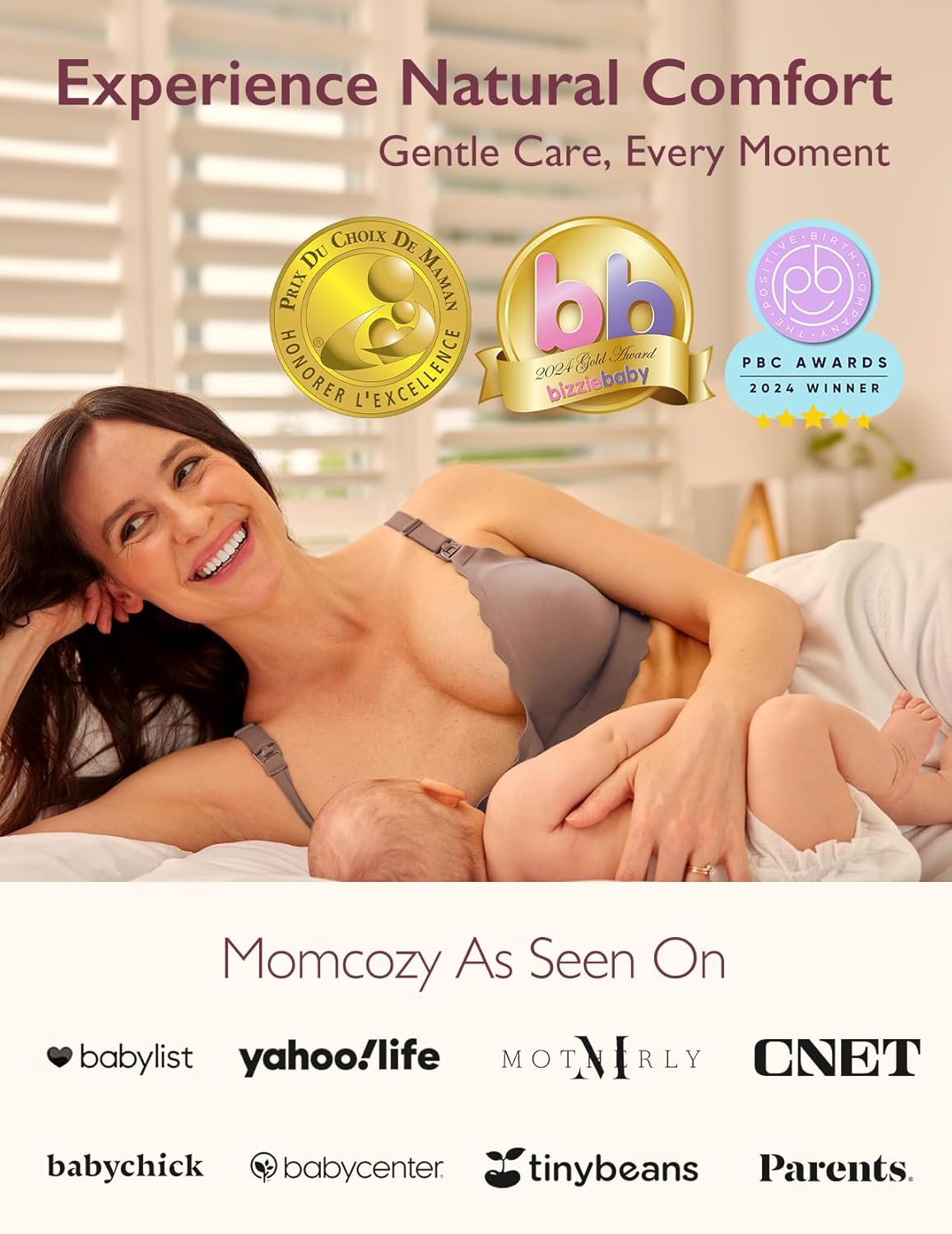 Thumbnail 3 de Momcozy Nursing Bra Seamless Wireless Support
