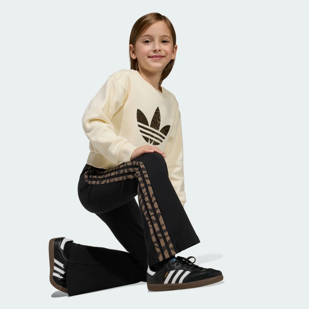 Detalle de Conjunto con sudadera de cuello redondo Boxy - Adidas