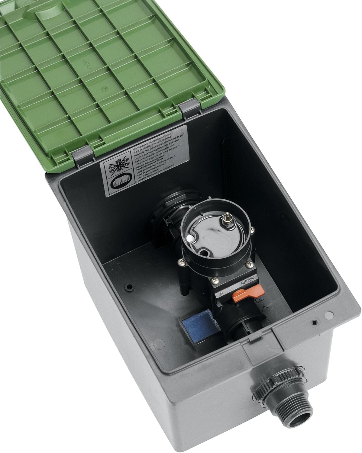 Thumbnail 2 de Gardena Ventilbox V1 Bodeneinbaudose – einfache Installation, Sicherheitsdeckel und Unterflur-Ventilaufnahme (1254-20)