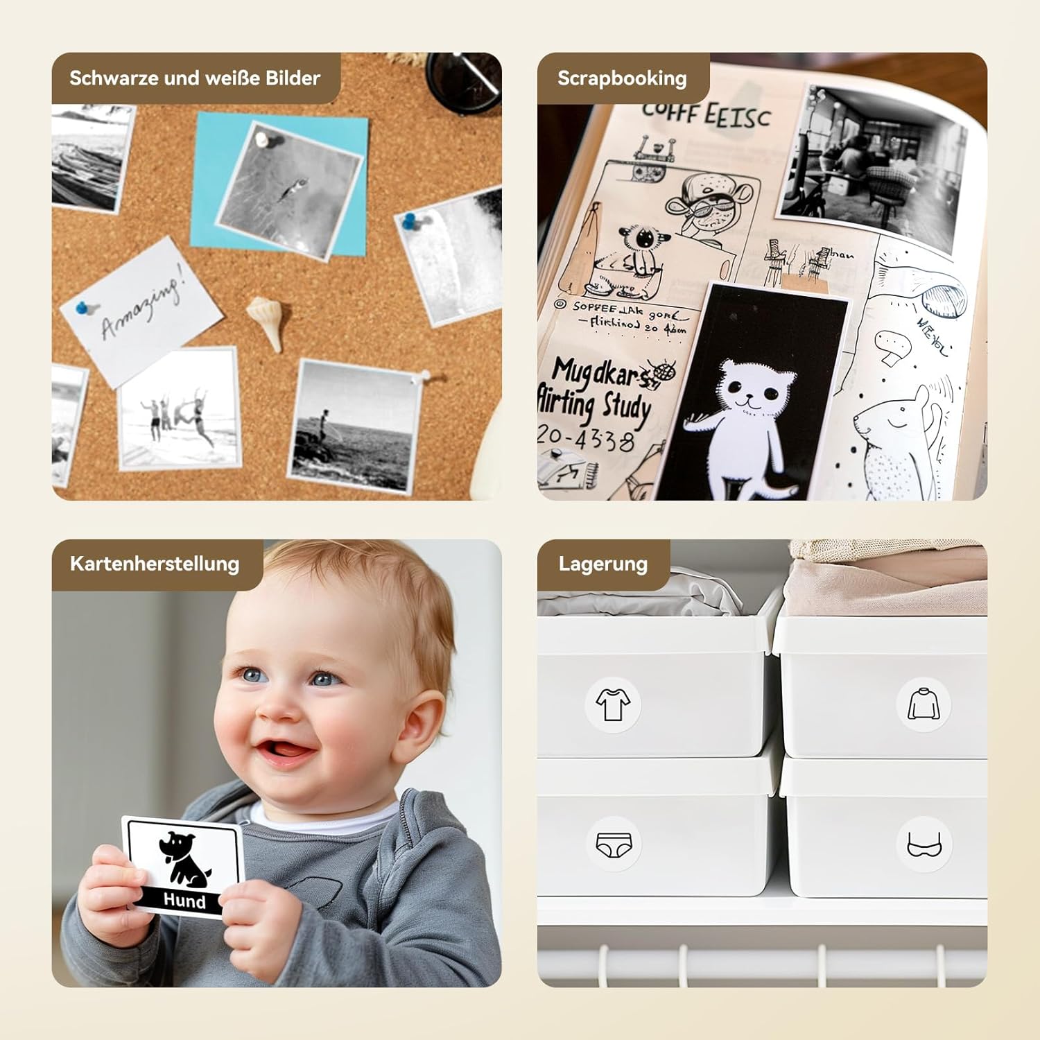 Thumbnail 4 de NIIMBOT Etikettendrucker B21 – Selbstklebendes Beschriftungsgerät mit Bluetooth