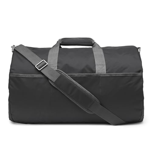 Thumbnail 5 de Amazon Essentials Macuto de Lona, Bolsa de Viaje/Almacenaje Grande y Plegable con Bolsillos con Cremallera, 50,8cm, Capacidad de 13,6kg, Negro