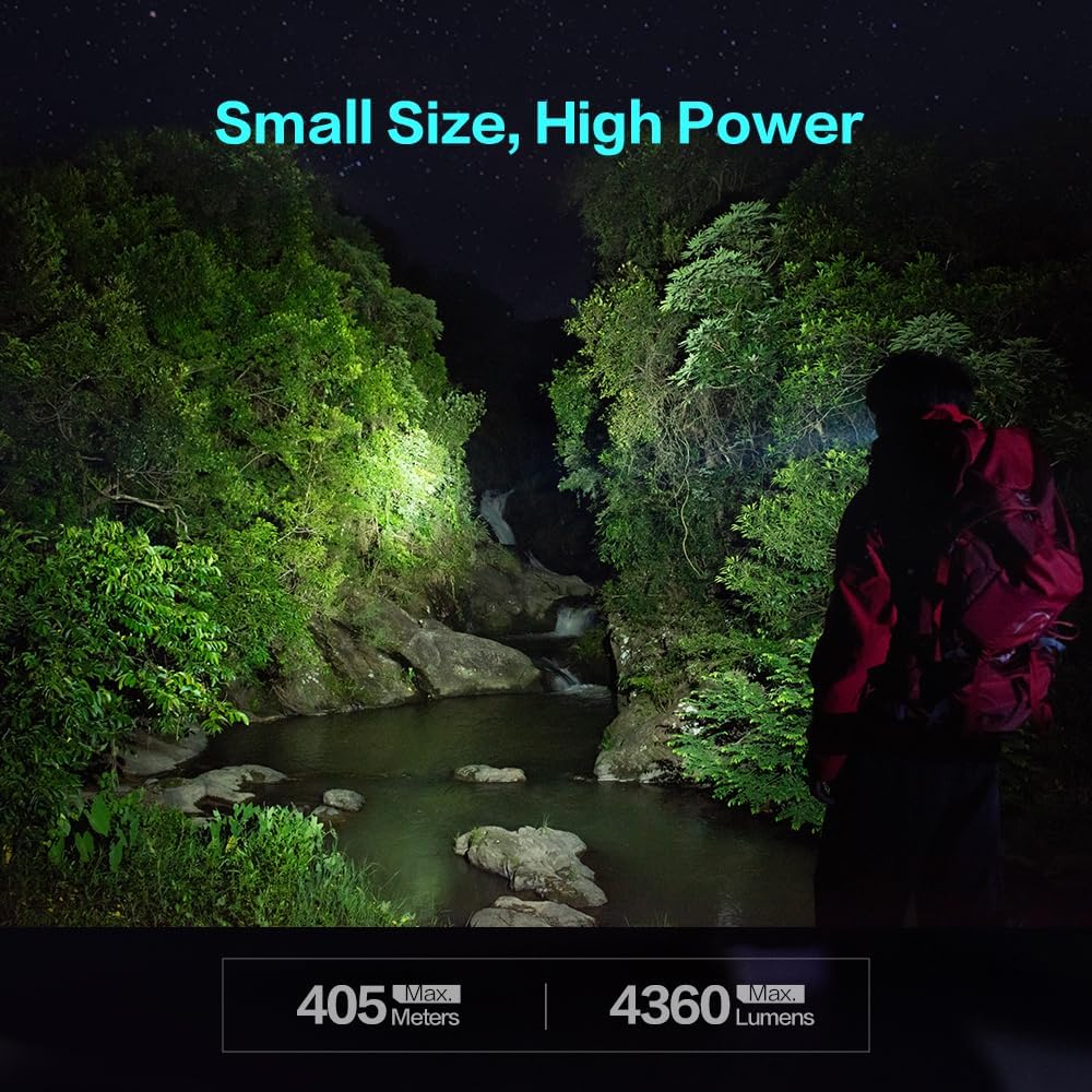 Detalle 2 de LOOP GEAR SK05Pro 8000mAh flat LED flashlight 🔦