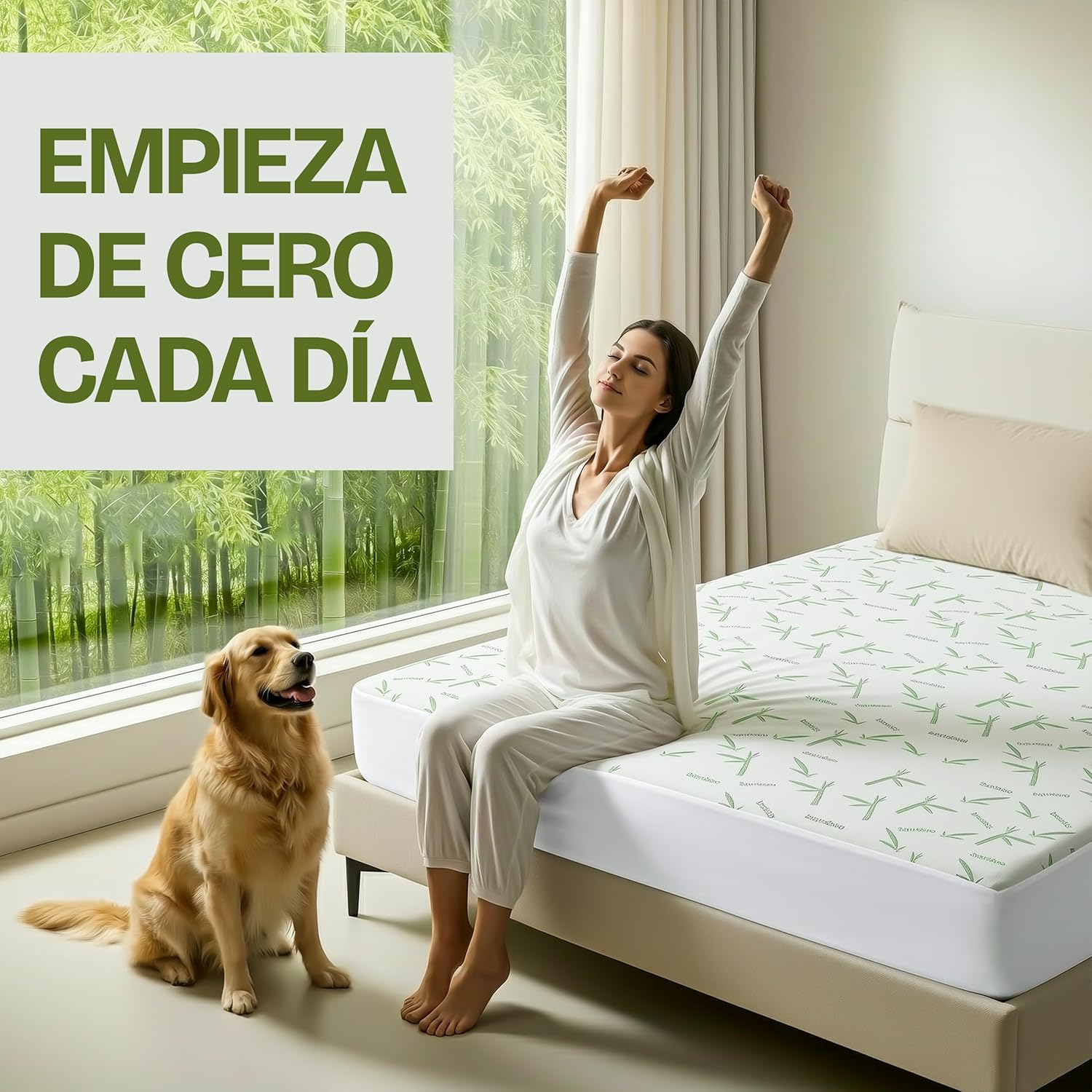 Thumbnail 5 de Utopia Bedding Protector Colchón 150x200x30 cm