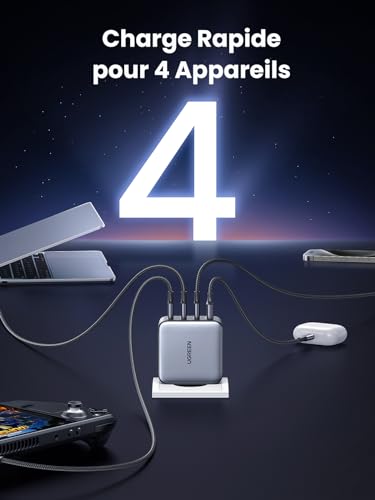 Thumbnail 3 de UGREEN Nexode 100W Chargeur USB-C Rapide 4 Ports GaN II