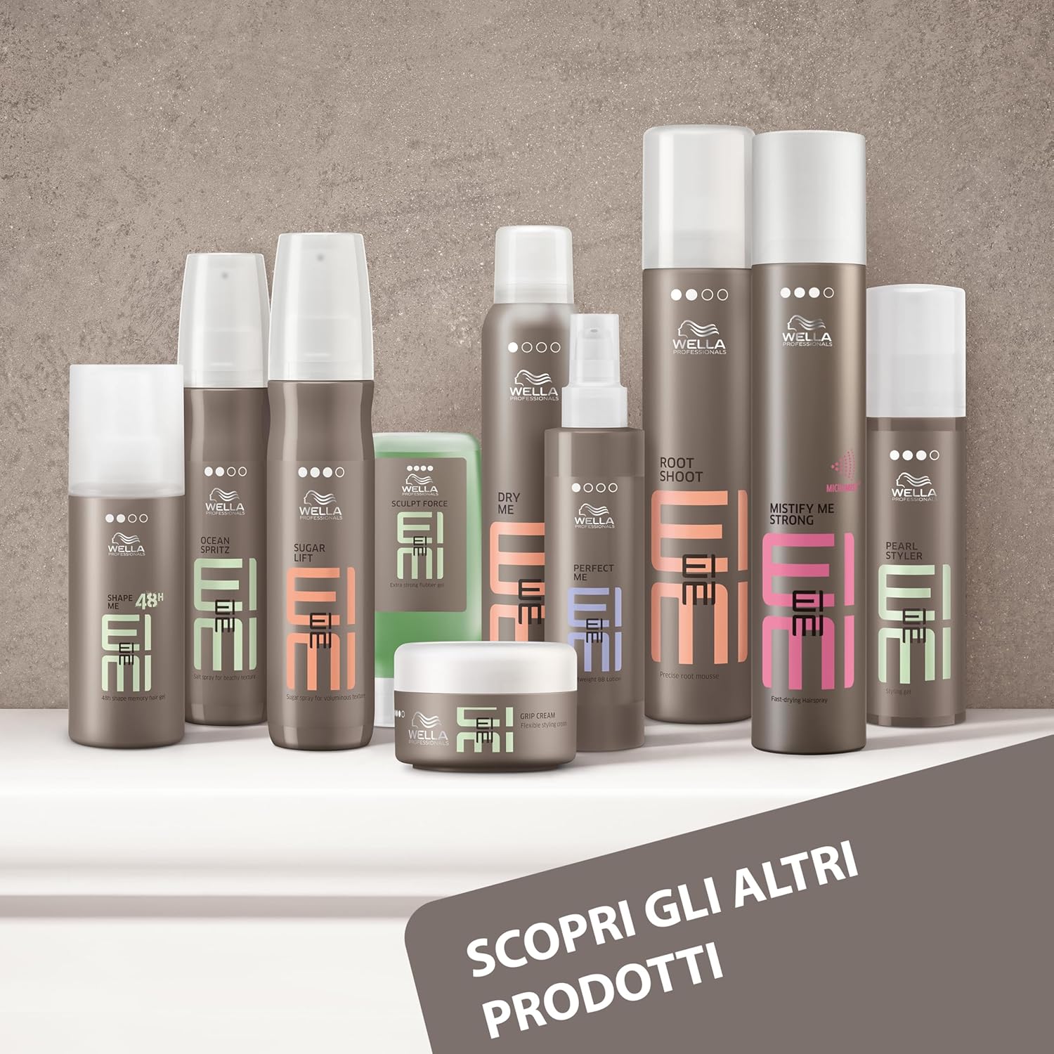 Thumbnail 4 de Wella Professionals EIMI Dynamic Fix – Lacca spray modellante protezione da umidità, UV e calore, 500 ml