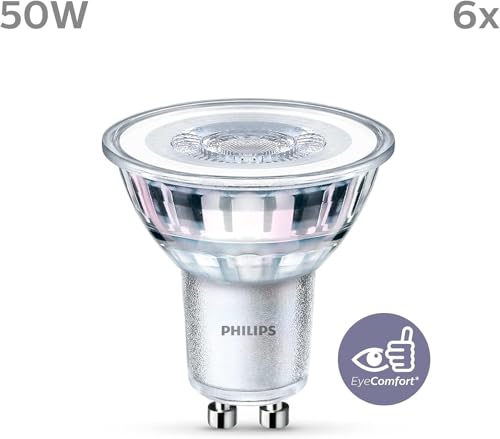 Detalle 2 de PHILIPS Classic Spotlight LED Bulb GU10 (Pack of 6)