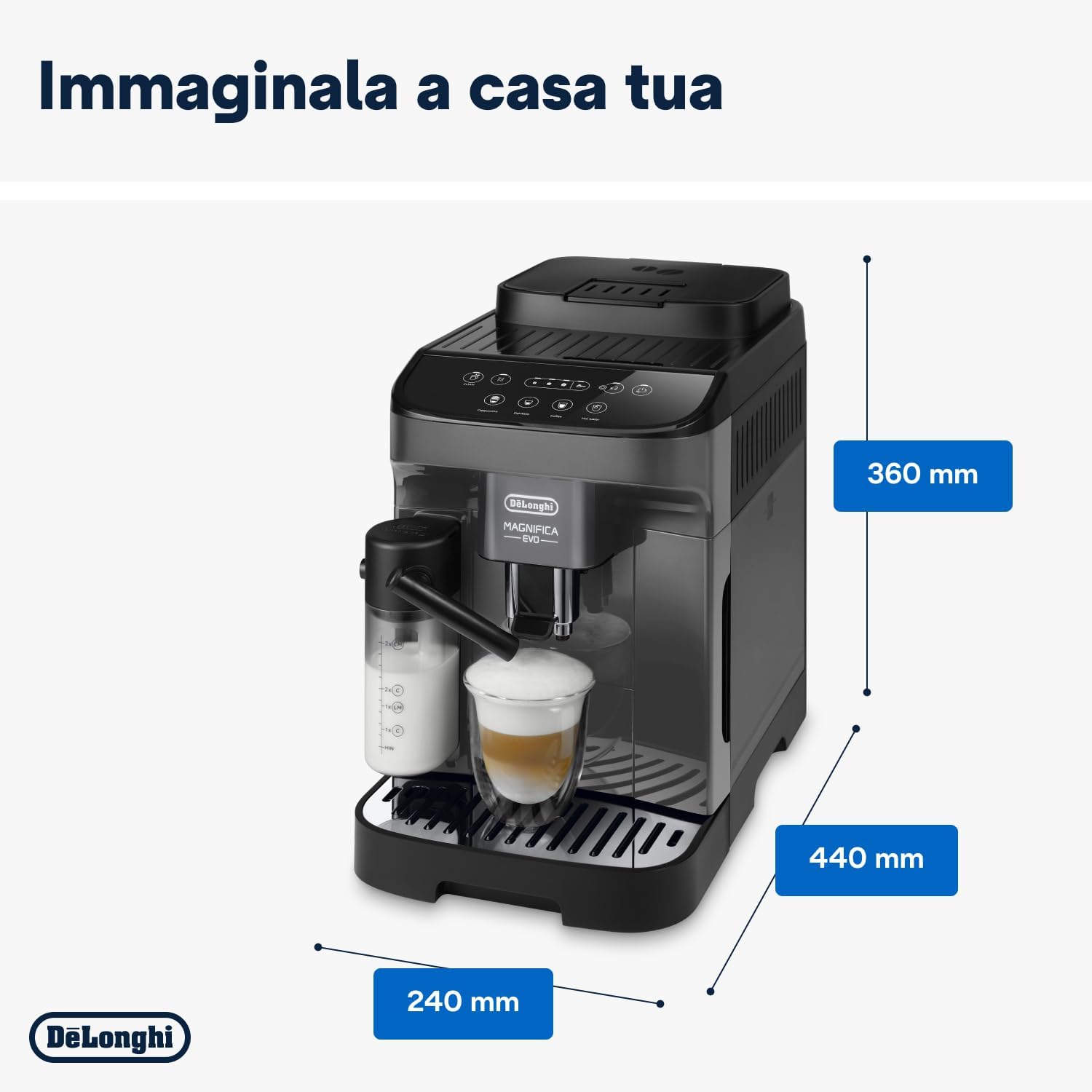 Thumbnail 6 de De'Longhi Magnifica Evo ECAM292.52.GB 1450W