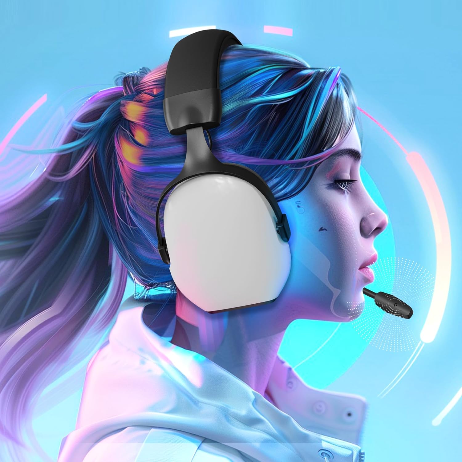 Thumbnail 6 de CASLSI Gaming Headsets with Mic (7.1 Surround, 3.5mm) for Xbox, PS4/PS5, Switch, PC