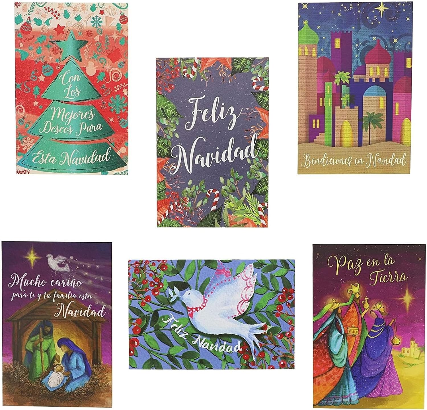 Detalle de Sustainable Greetings Christmas Cards 4 x 6 Inches