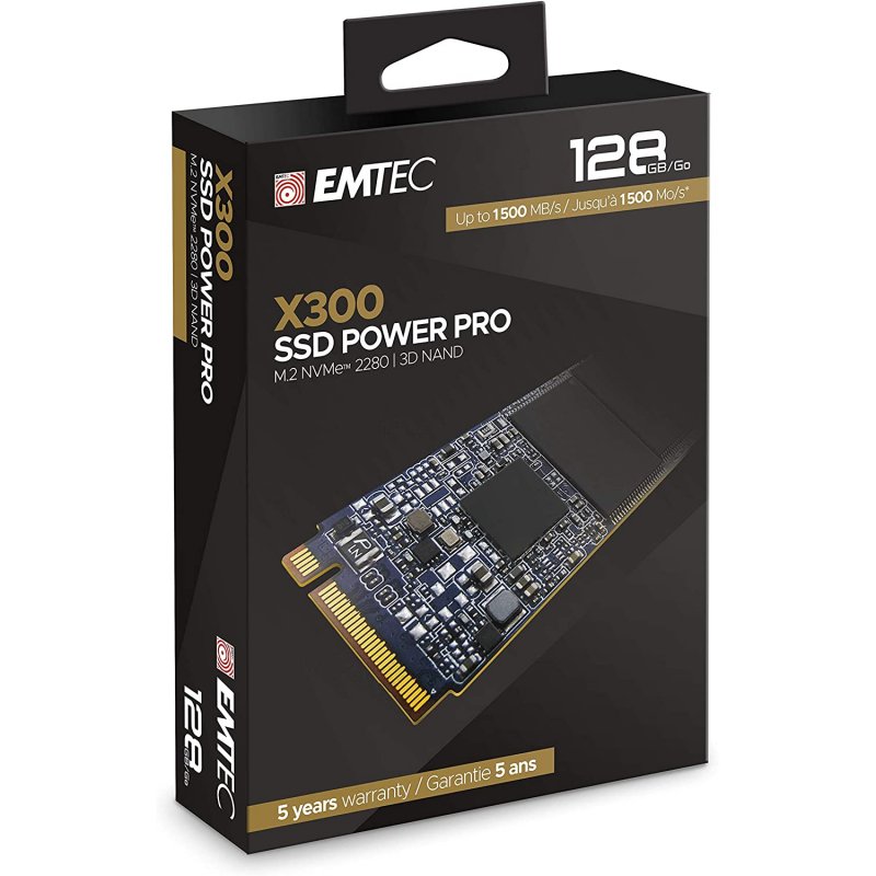 Thumbnail 1 de Emtec Power Pro X300 128 GB M.2 NVMe SSD 💾