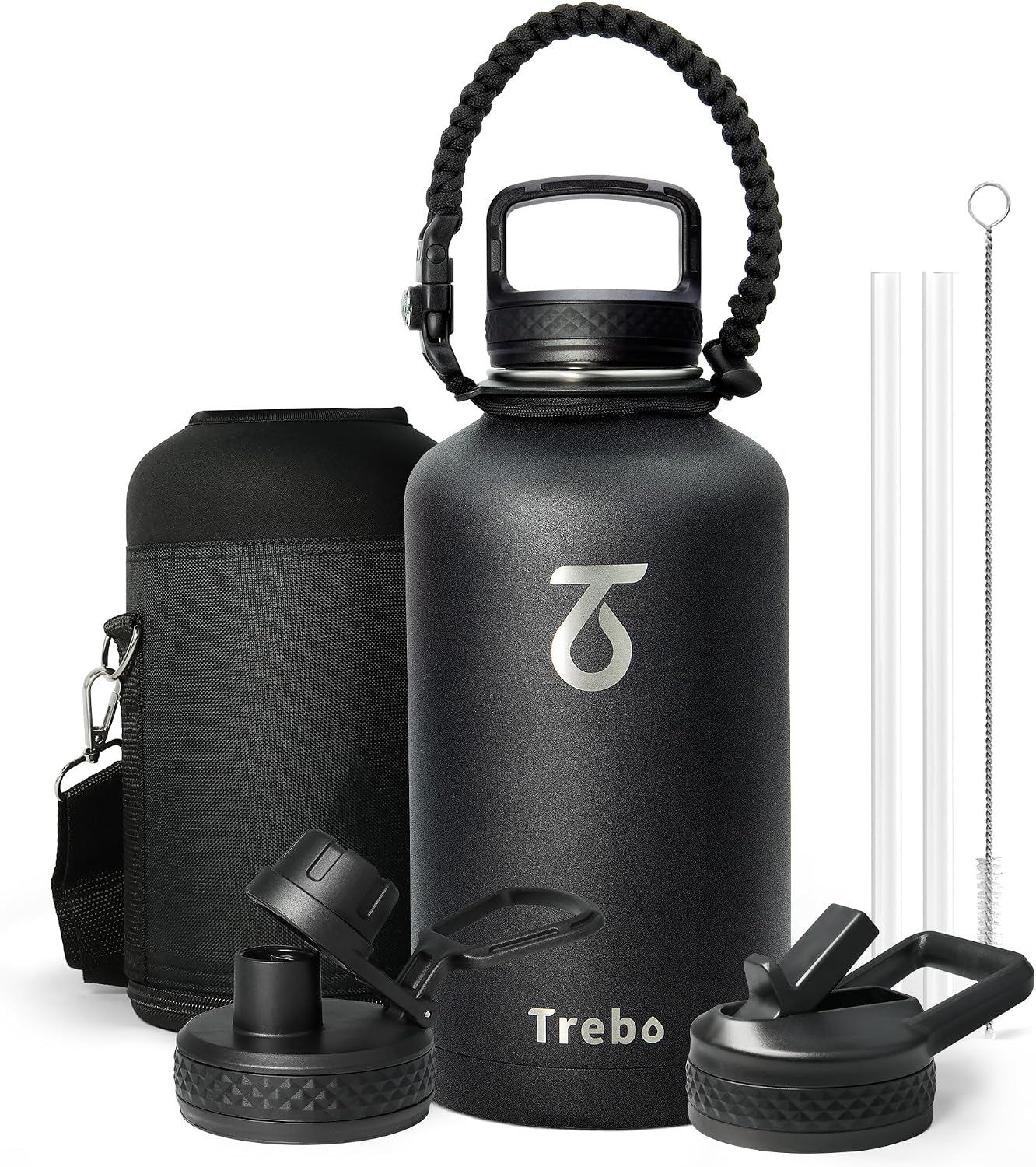 Detalle de Trebo Insulated Water Bottle 2L wide-mouth, double wall 💧