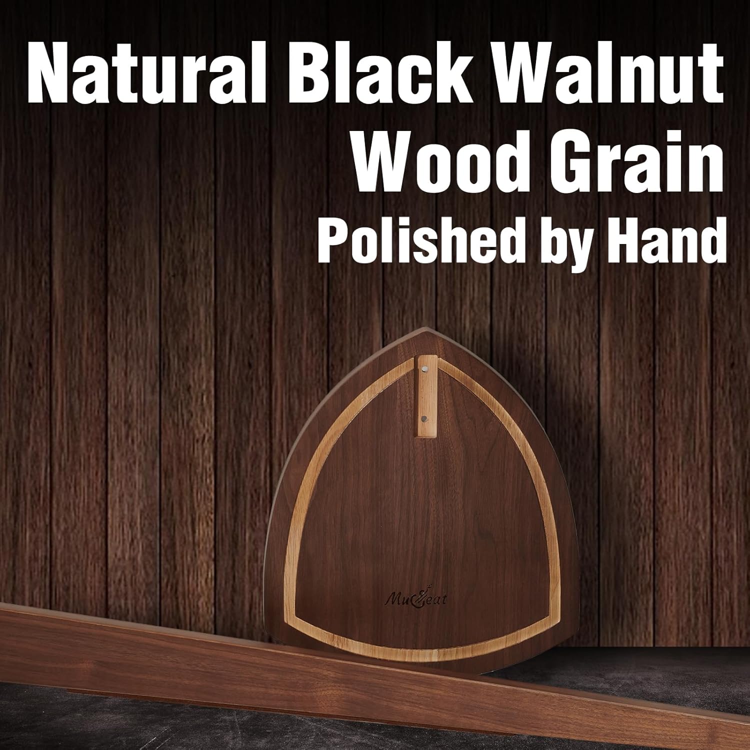 Thumbnail 3 de Musbeat Gitarrenständer Holz – eleganter Wandhalter für Akustikgitarre, E-Gitarre, Bass und mehr