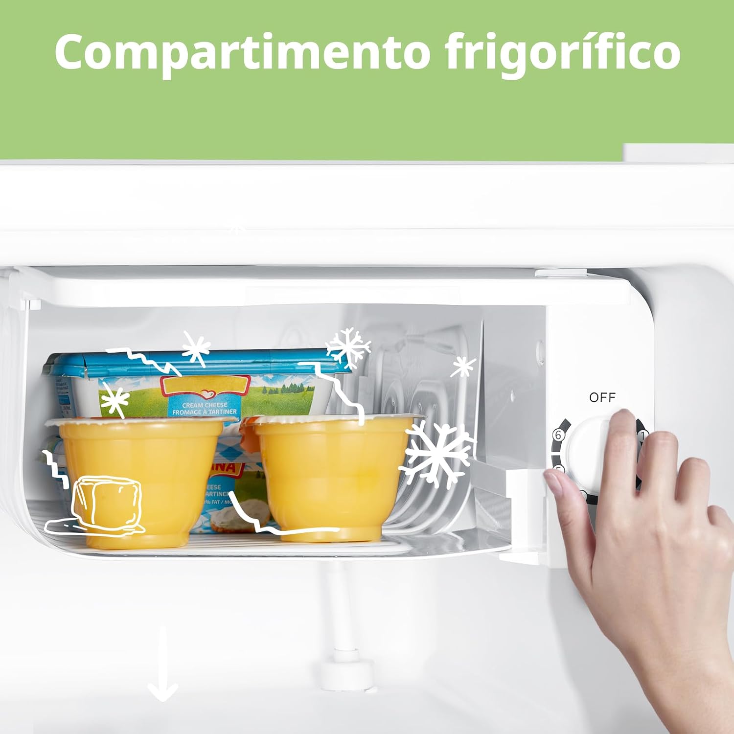 Thumbnail 3 de Comfee RCD50WH2(E) mini frigorífico