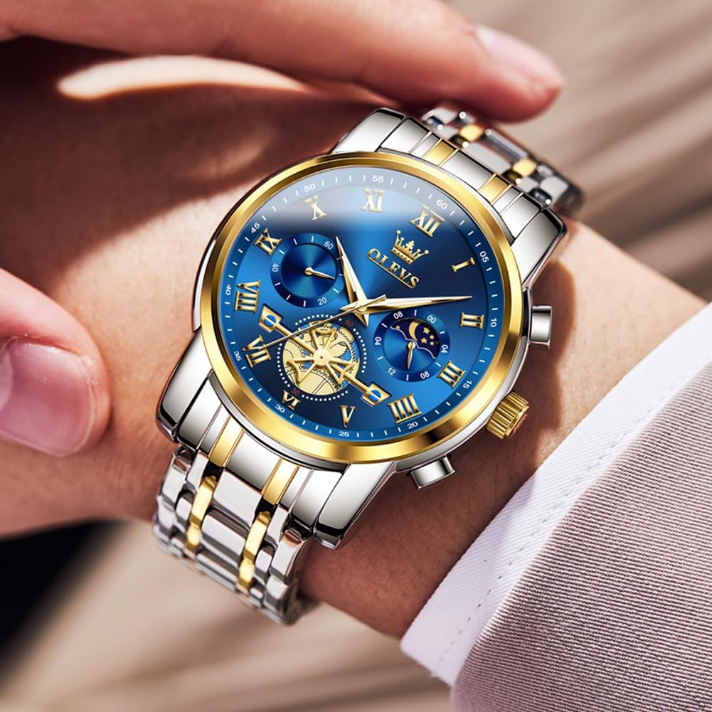 Detalle de OLEVS Quarzuhr 42 mm Herren