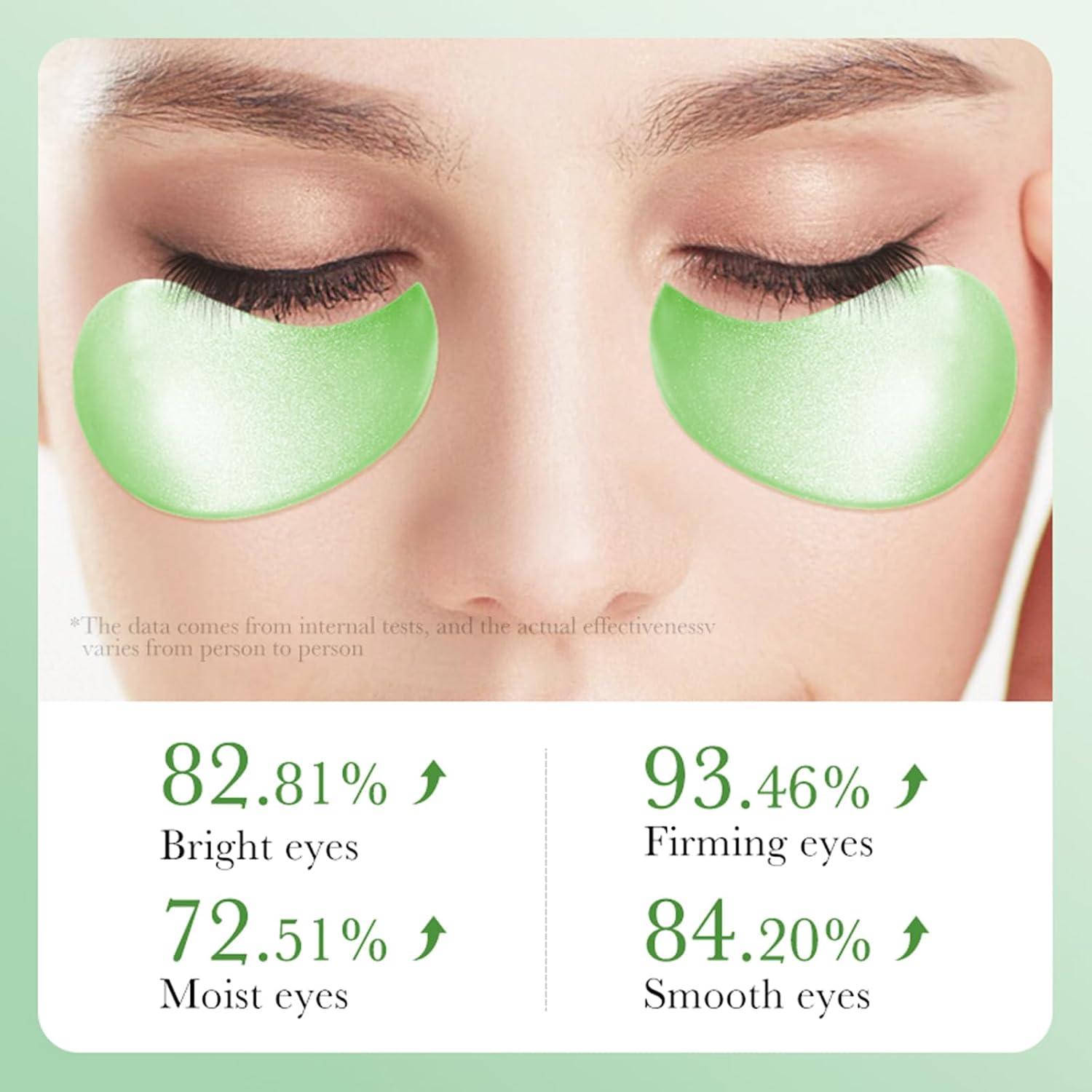Detalle 2 de Parches Ojos Aloe Vera y Colágeno para Bolsas y Ojeras 💤