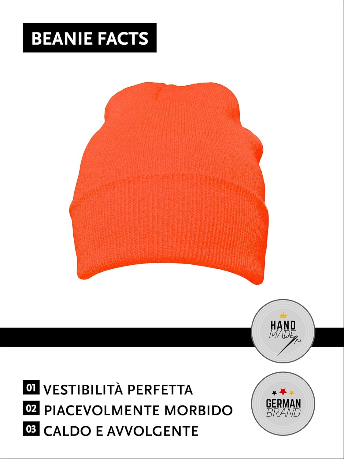 Detalle de DonDon Berretto invernale unisex morbido e caldo