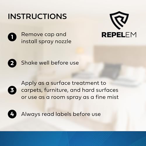 Thumbnail 6 de REPELEM Carpet Moth Killer Spray - Non-Staining, 3 Months Protection 1L