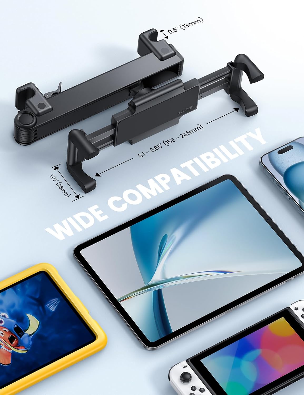Thumbnail 4 de Lamicall Car Headrest iPad Holder 13.6